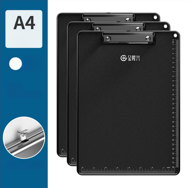 Klipbord s jedným klipom, model 7051C1085-15, materiál akryl