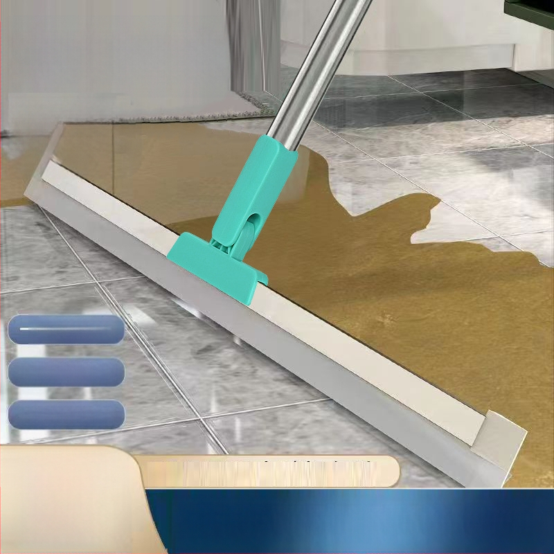 Langchen Silikona Stikla Tīrīšanas Skrāpis Vannas Istabai ar Pielāgotu Privāto Zīmi