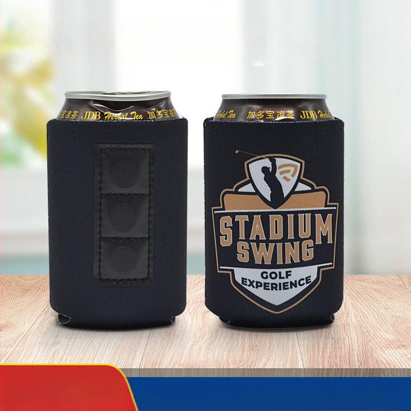 Isolatsiooniga karastusjooki konservikarbi mansett 250 ml – kangas, reljeefne viimistlus, mudel IDO-089, Edo