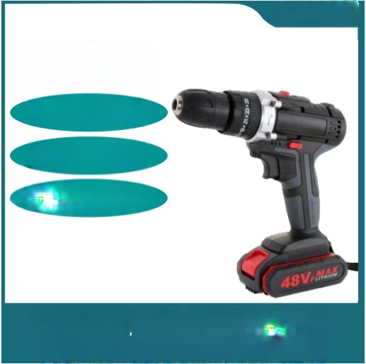 Bezdrôtový vŕtací set s kladivom a skrutkovačom – kefový motor, dobíjateľná lítiová batéria, regulácia rýchlosti na prvom stupni, dopredu a vzad, vhodné na utiahnutie skrutiek a vŕtanie do plastu