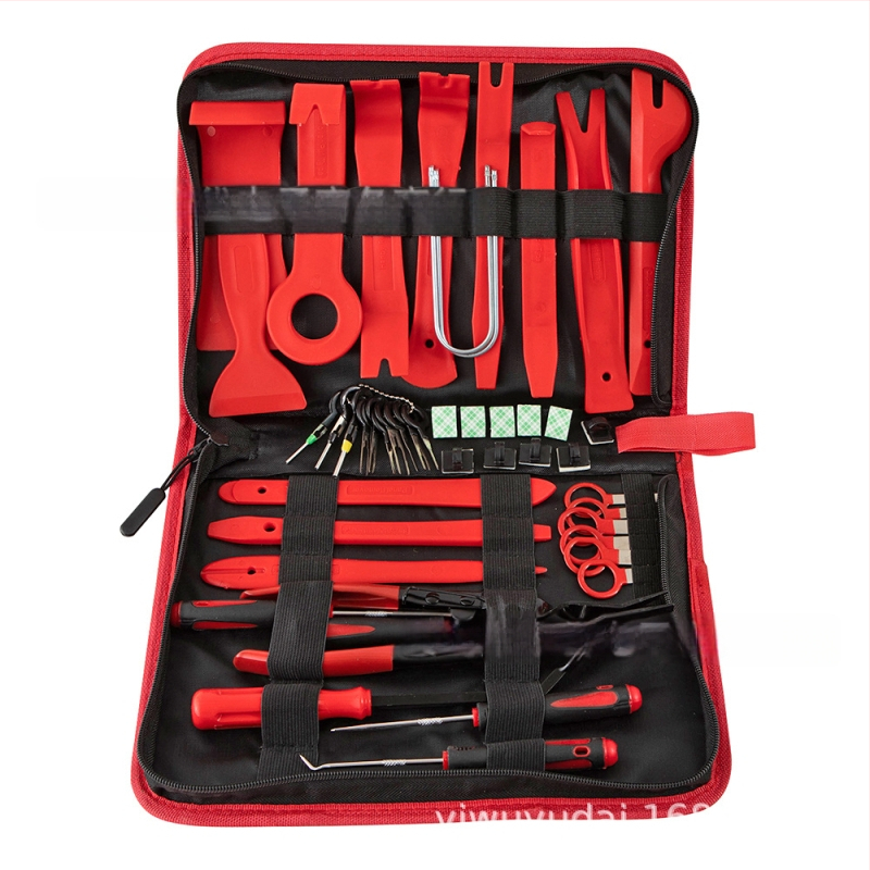 Yudai auto siseviimistluse demonteerimise tööriistade komplekt ustepaneelidele ja heliremondiks — plastikust tööriistad, PP, netokaal 912 g