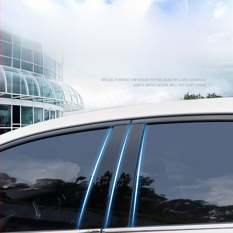 Pás okna automobilu s PC zrkadlovým stredovým stĺpikom – Oakford, PC plast, bez prispôsobenia