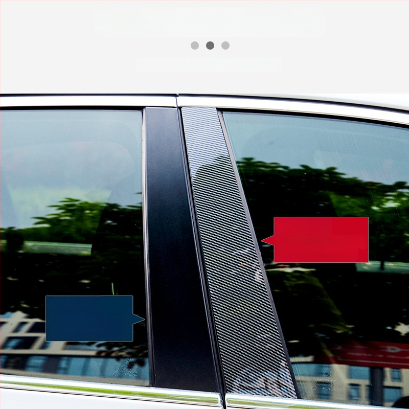 Pás okna automobilu s PC zrkadlovým stredovým stĺpikom – Oakford, PC plast, bez prispôsobenia