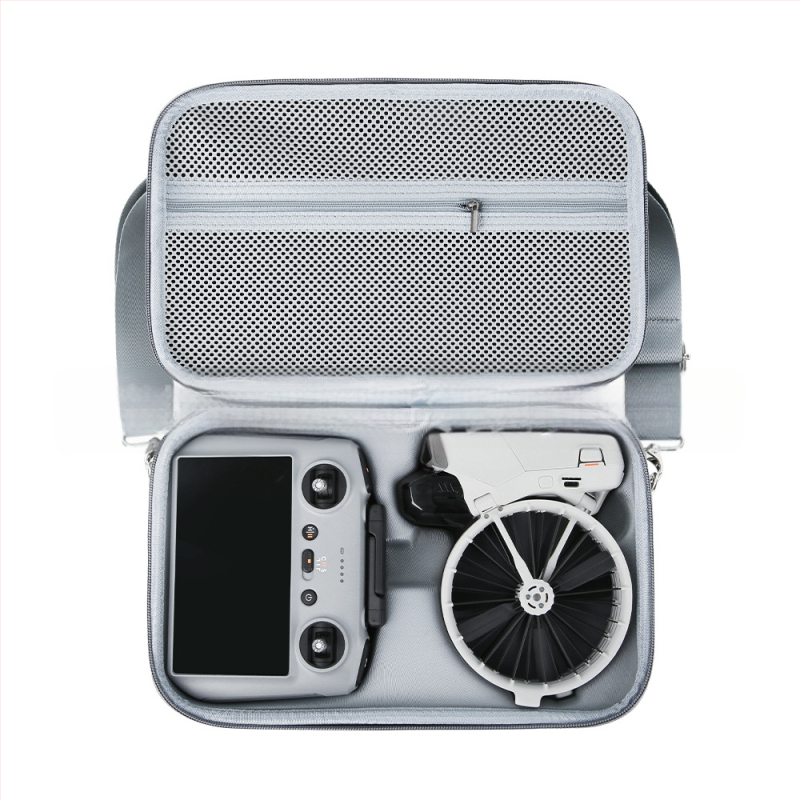 Sklopný obal na ochranu dronu pre DJI Flip s priehradkou na obrazovku a diaľkové ovládanie, EVA materiál, crossbody popruh