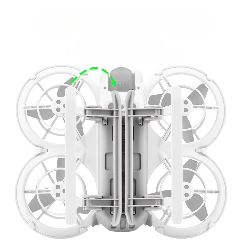 DJI NEO nusileidimo įranga – pakeliamos, sulankstomos, apsaugos funkcijos