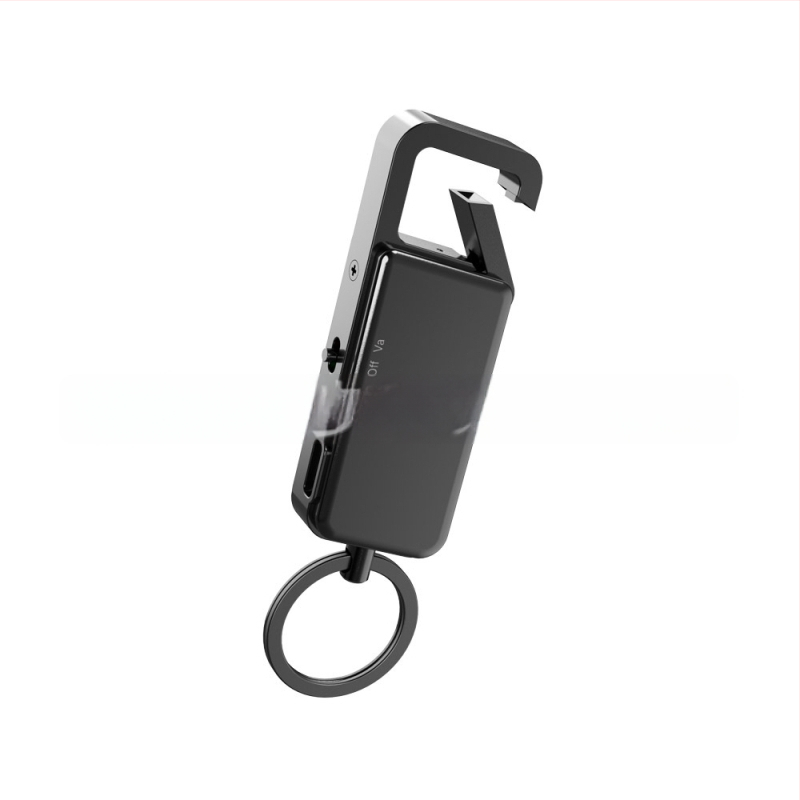 Záznamový pero na kľúčenku – nahrávanie jedným tlačidlom, formát WAV, doba nahrávania 999, podpora TF karty, USB 2.0