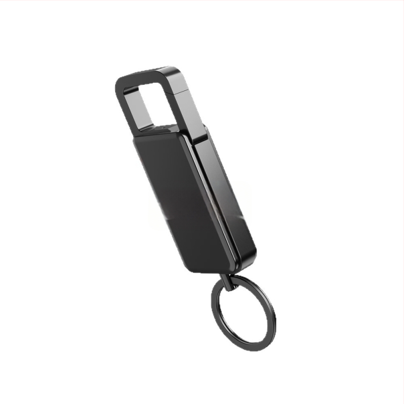 Záznamový pero na kľúčenku – nahrávanie jedným tlačidlom, formát WAV, doba nahrávania 999, podpora TF karty, USB 2.0