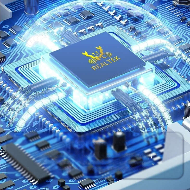 HD USB-C į RJ-45 Ethernet adapterį, USB 3.0, 5 Gbps, be tvarkyklių, Plug-and-Play