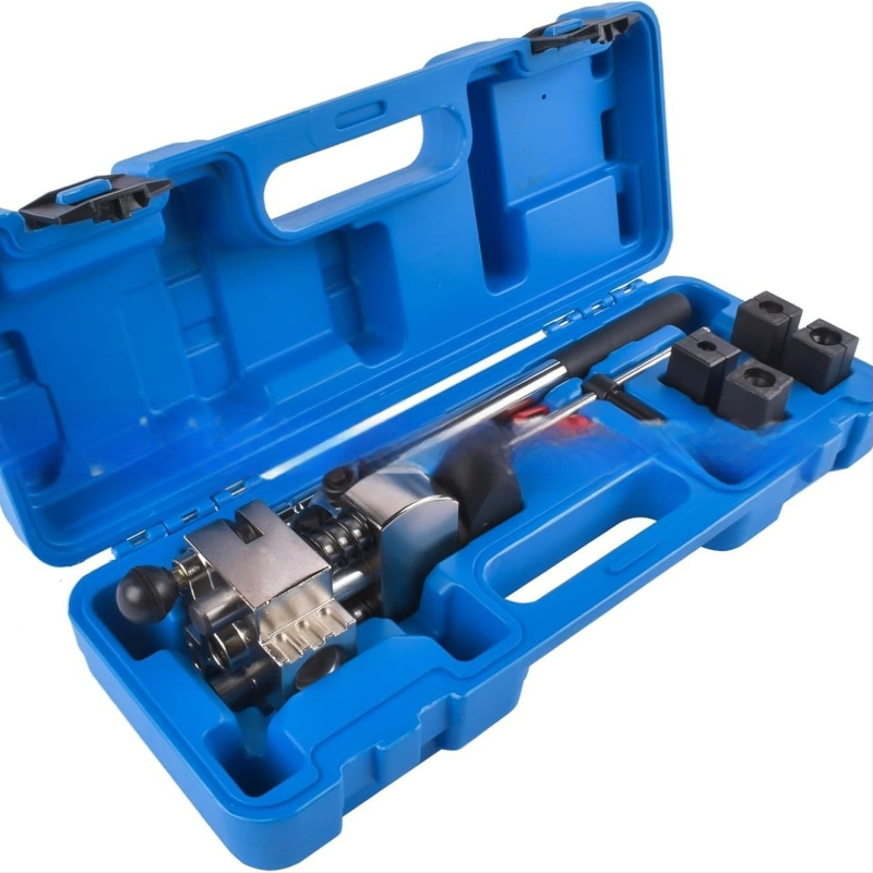 Nástroj na vyrezávanie a rozširovanie brzdových potrubí, 45° rozšírenie, vhodný pre jednovrstvé a dvojvrstvové potrubie, z ocele, pre opravy áut