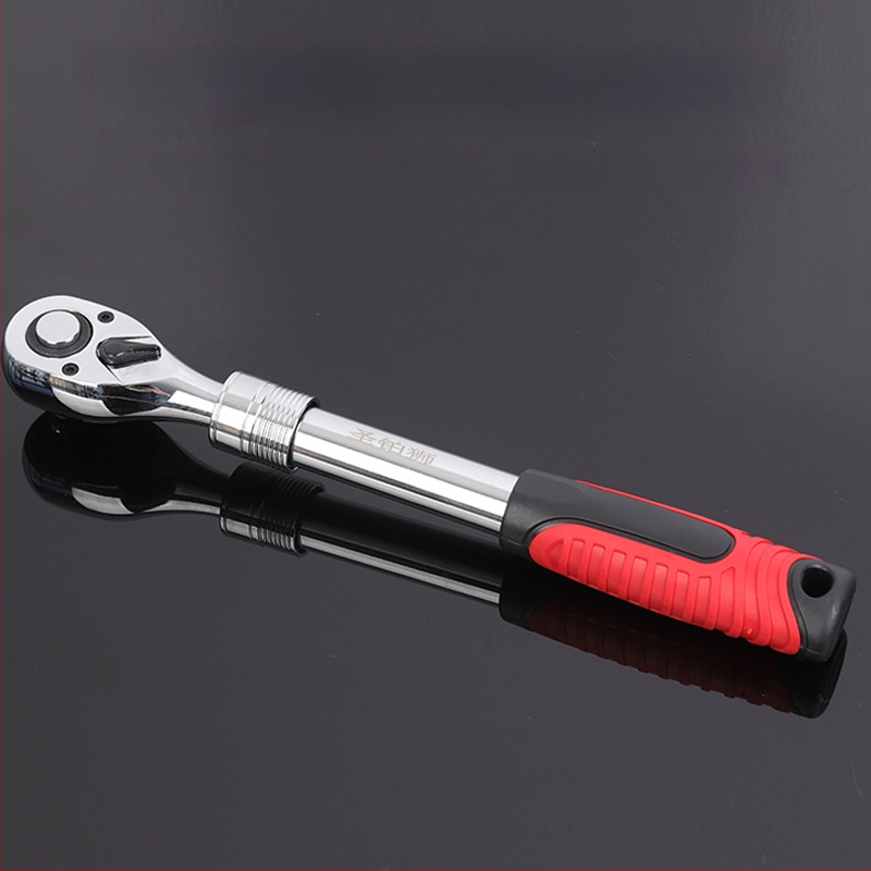 Just Right vysúvací ráčňový kľúč s automatickým rýchlym uvoľnením, obojsmerný, priemyselnej kvality, CR-V oceľ pre údržbu a opravy strojov