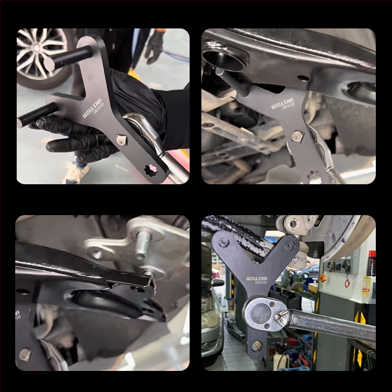 Náradie na demontáž spodného ramena zaväsenia s oddeľovačom guľového kĺbu – úsporné a pohodlné demontáž a montáž