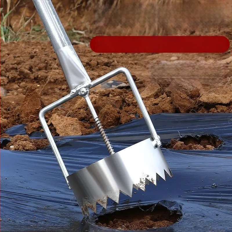 Otvorovač otvorov vo fólii na pôdu – Sakura Fuji poľnohospodársky nástroj na výsadbu