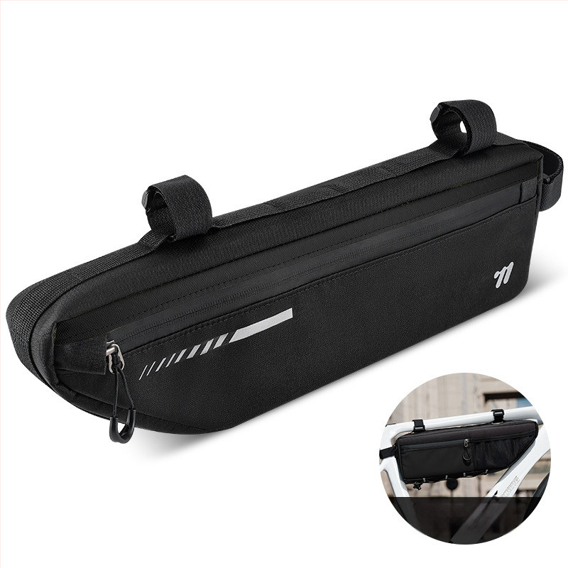 Taška na rámu bicykla – Oxford 900D, vysoká elasticita, objem 2,6 l, model YP0707415, vnútorné podšitie, WEST BIKING/West Rider