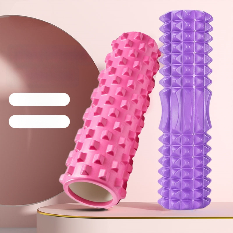 Jóga palica z EVA pre uvoľnenie svalov, dutý dizajn v tvare polmesiaca, masážny valec