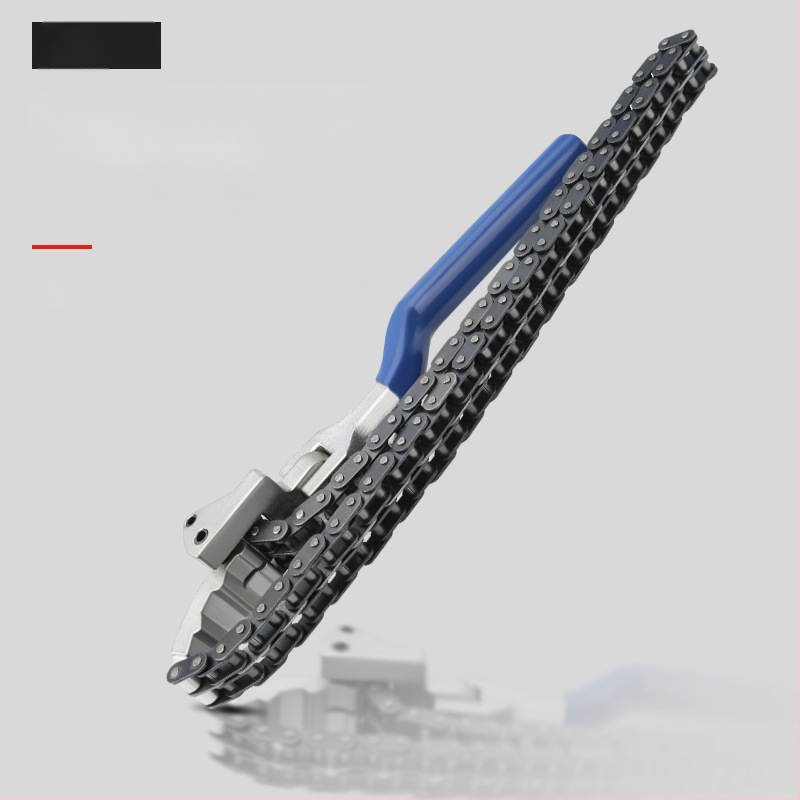 Reťazový kľúč a olejový filter kľúč – nástroj na demontáž filtra – uhlíková oceľ, Značka Other, Hmotnosť Other