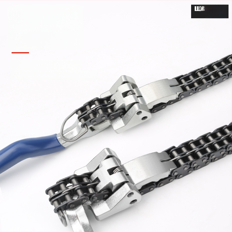 Reťazový kľúč a olejový filter kľúč – nástroj na demontáž filtra – uhlíková oceľ, Značka Other, Hmotnosť Other