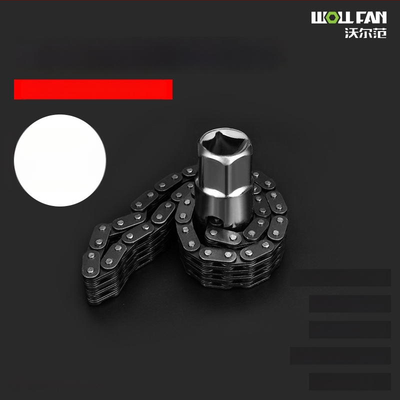 Reťazový kľúč a olejový filter kľúč – nástroj na demontáž filtra – uhlíková oceľ, Značka Other, Hmotnosť Other