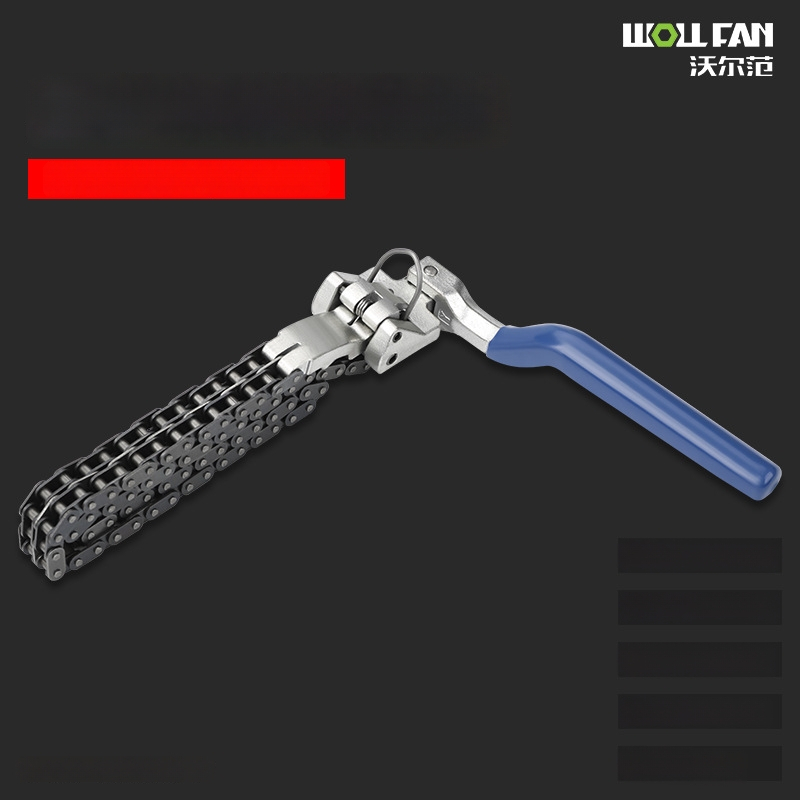 Reťazový kľúč a olejový filter kľúč – nástroj na demontáž filtra – uhlíková oceľ, Značka Other, Hmotnosť Other