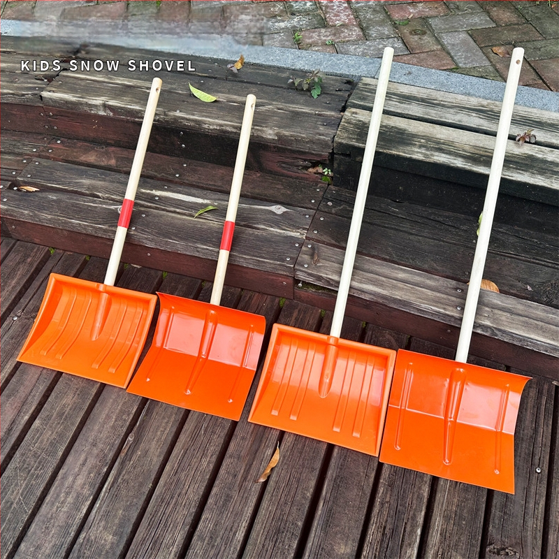 Plastová snehová lopata pre deti — vonkajší odstraňovač snehu s možnosťou prispôsobenia