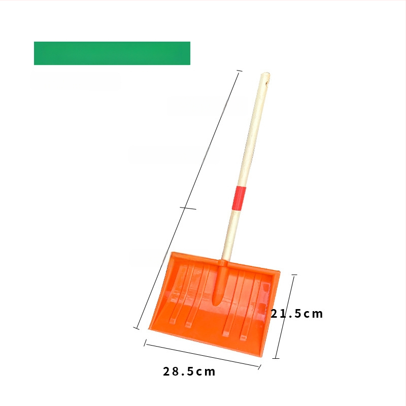 Plastová snehová lopata pre deti — vonkajší odstraňovač snehu s možnosťou prispôsobenia