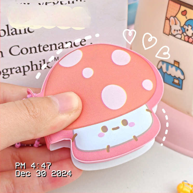 Karikatūras stila lipīgo piezīmju grāmatiņa stresa mazināšanai ar īpašiem formu motīviem skolēniem