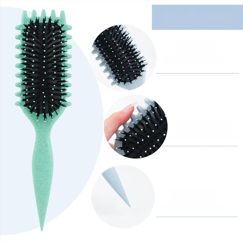 Kefa na definovanie kučier – ABS materiál, kučeravá kefа, Color ode