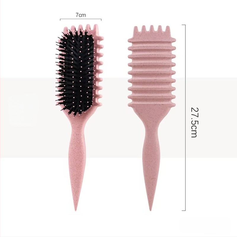 Kefa na definovanie kučier – ABS materiál, kučeravá kefа, Color ode