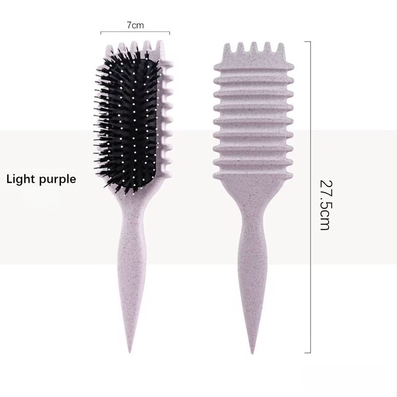 Kefa na definovanie kučier – ABS materiál, kučeravá kefа, Color ode