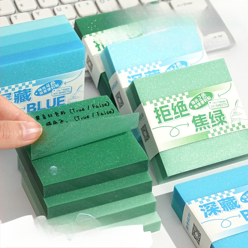 Brick-stila līmētas piezīmes un memo etiķetes, līmēšana: Jā, zīmols: yj, caurspīdīgas etiķetes, IP statuss: Nav autorizēts