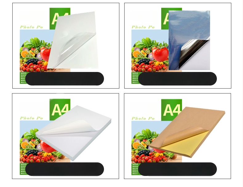 Prispôsobiteľný vodotesný priehľadný vinylový samolepiaci štítok pre inkjet tlač; tvary: štvorcový, obdĺžnikový, oválny, iný; hrúbka 0.1 mm; podklad: Glassine; lepidlo: vodné.