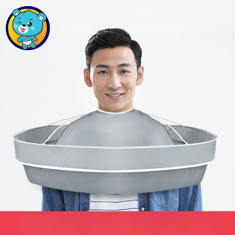 Kadernícky plášť s krčným šálom, proti prilepeniu povrch, pre dospelých (dospelý, proti prilepeniu)