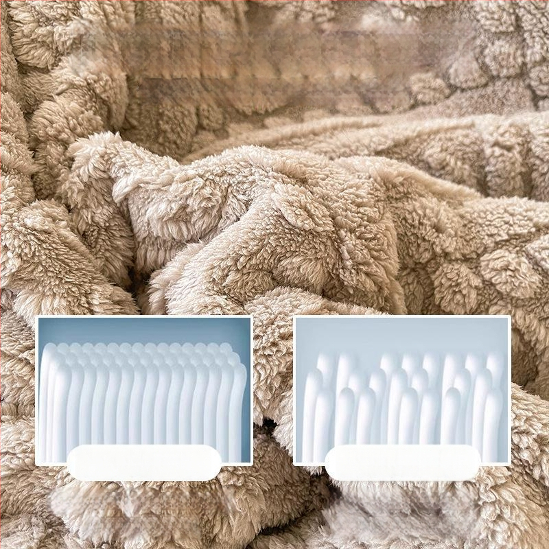 Glow Grass deka Coral Fleece — Polyester, hmotnosť do 300 g, štyri sezóny, vlastné spracovanie