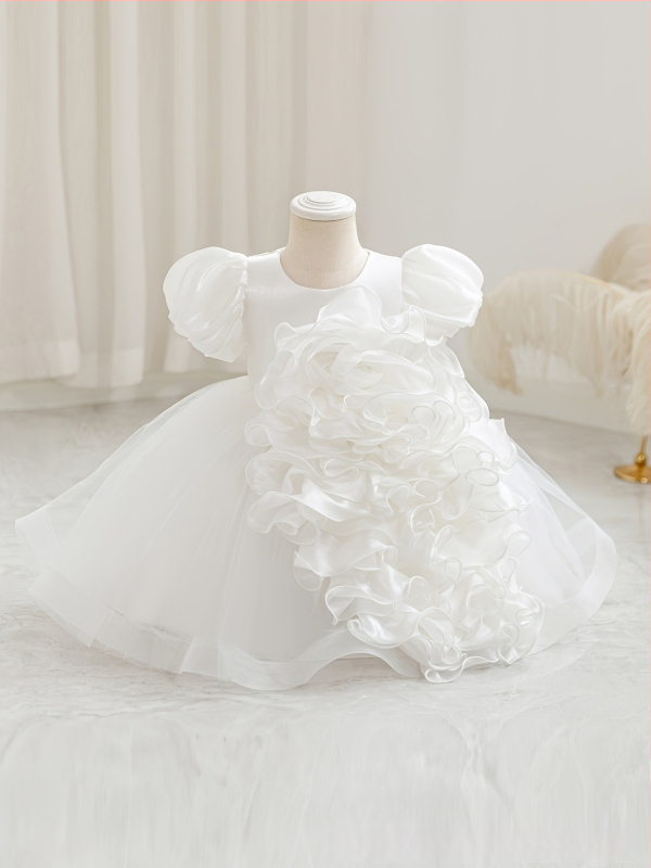 Dievčenské princezné šaty, sieťovinový materiál, hlavný materiál bavlna 95%, podšívka bavlna 20%, štýl: princezná