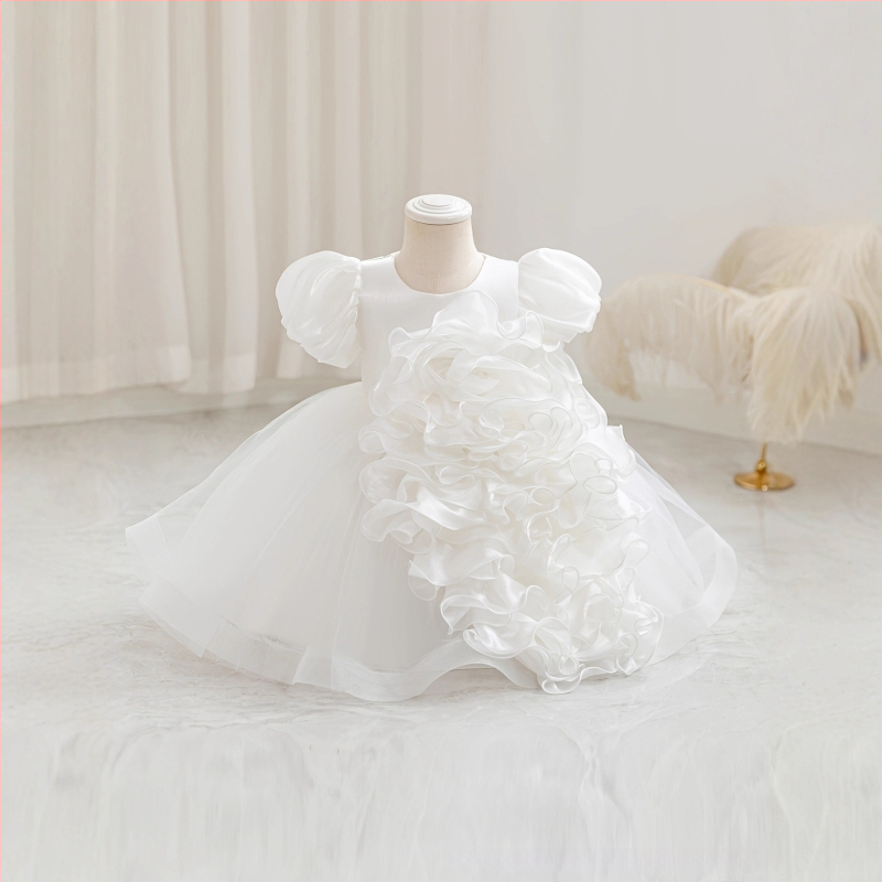 Dievčenské princezné šaty, sieťovinový materiál, hlavný materiál bavlna 95%, podšívka bavlna 20%, štýl: princezná