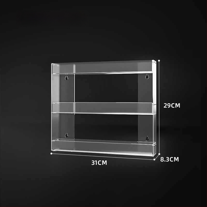 Stenu montovaný stojan na cigarety, viacposchodové skladovanie, z plastu