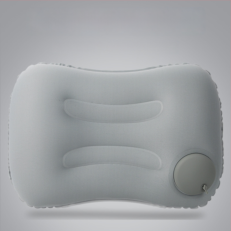 Milk Silk nafukovací štvorcový vankúš — minimalistický štýl, pre dospelých, cestovný nafukovací vankúš (Materiál: Milk silk; Model: Milk silk inflatable square pillow)