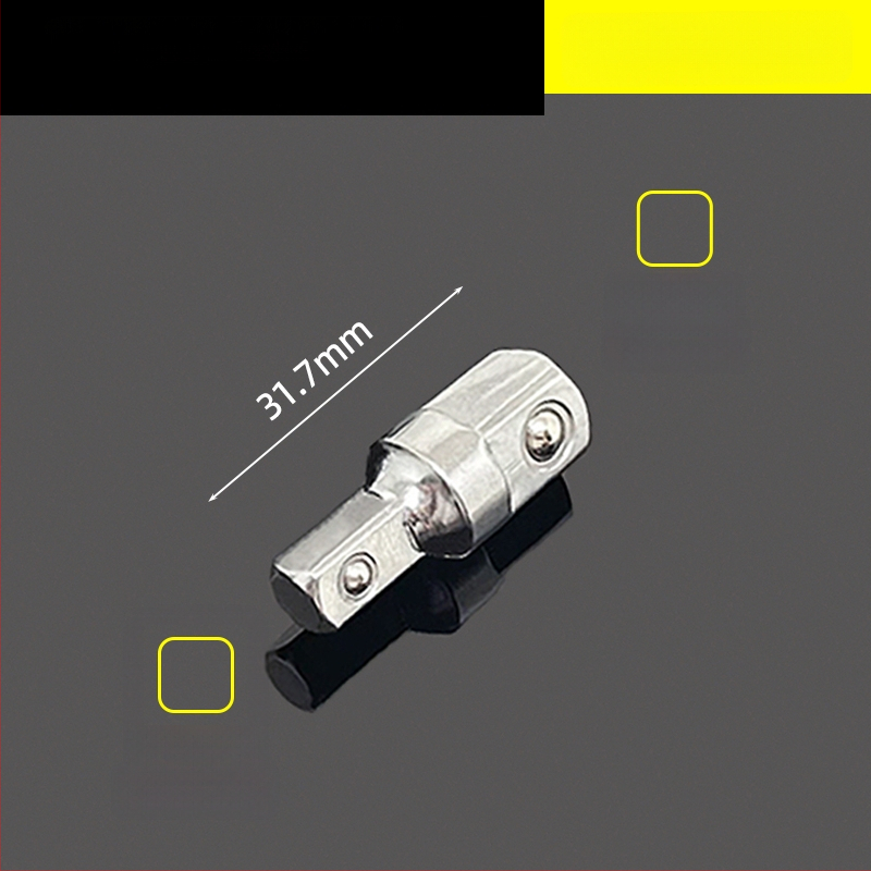 Soketový adaptér, dvojstranný vonkajší štvorcový, rázový mechanizmus rýchlej výmeny, konverzná hlava