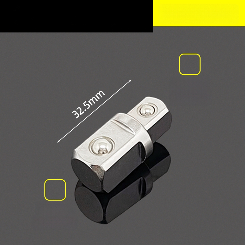 Soketový adaptér, dvojstranný vonkajší štvorcový, rázový mechanizmus rýchlej výmeny, konverzná hlava