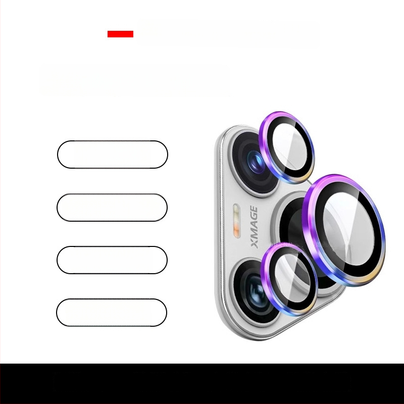 Huawei P80/P80Pro/P70Pro lēcas aizsargfiltrs — rūdīta stikla, lēcas filma, HD kvalitāte, izturīgs pret triecieniem, krišanas izturība