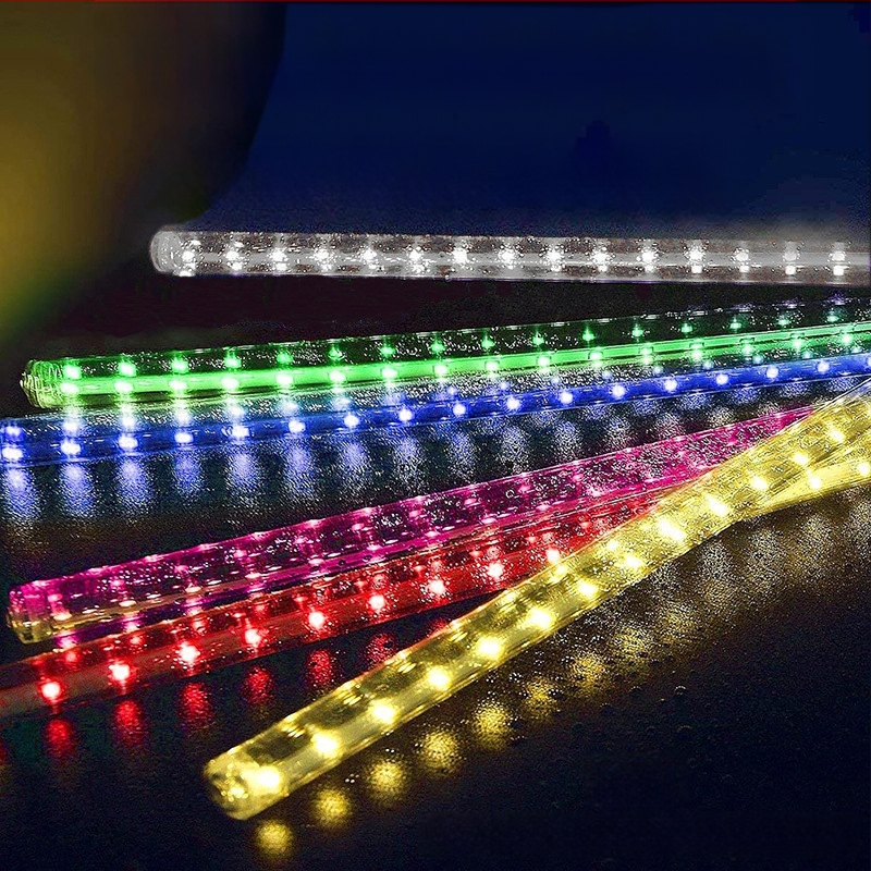 Vonkajšie reťazové svetlá - dizajn meteorického dažďa, 110V, CE, Zhixiao, 744206824179