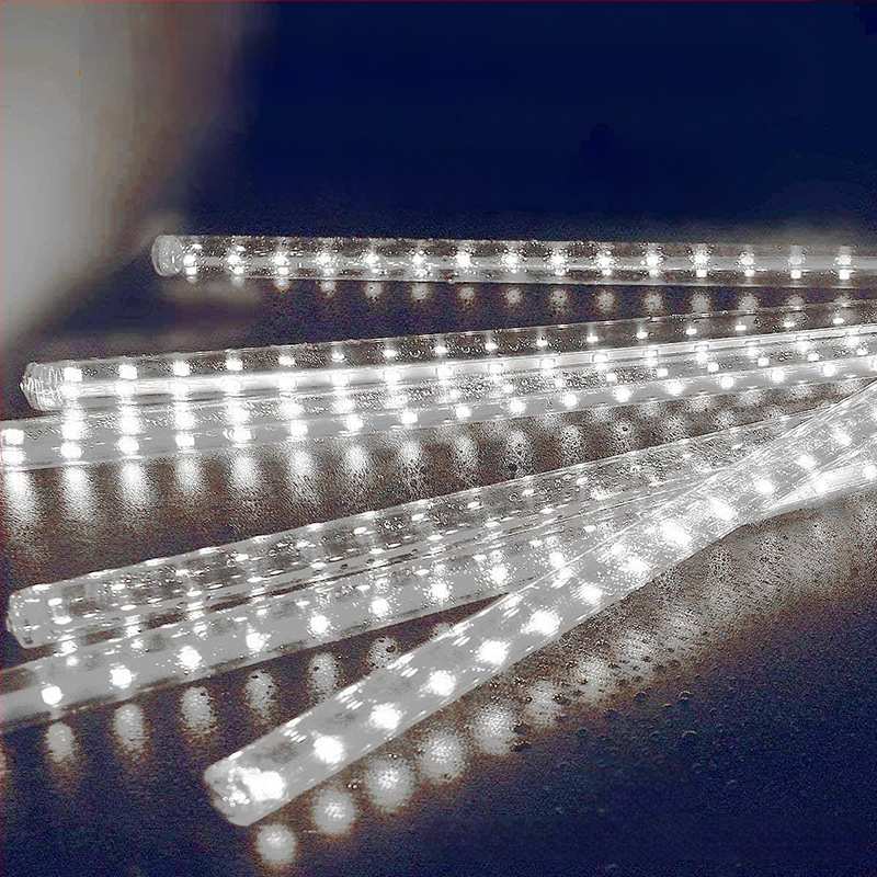 Vonkajšie reťazové svetlá - dizajn meteorického dažďa, 110V, CE, Zhixiao, 744206824179