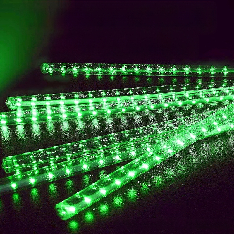 Vonkajšie reťazové svetlá - dizajn meteorického dažďa, 110V, CE, Zhixiao, 744206824179