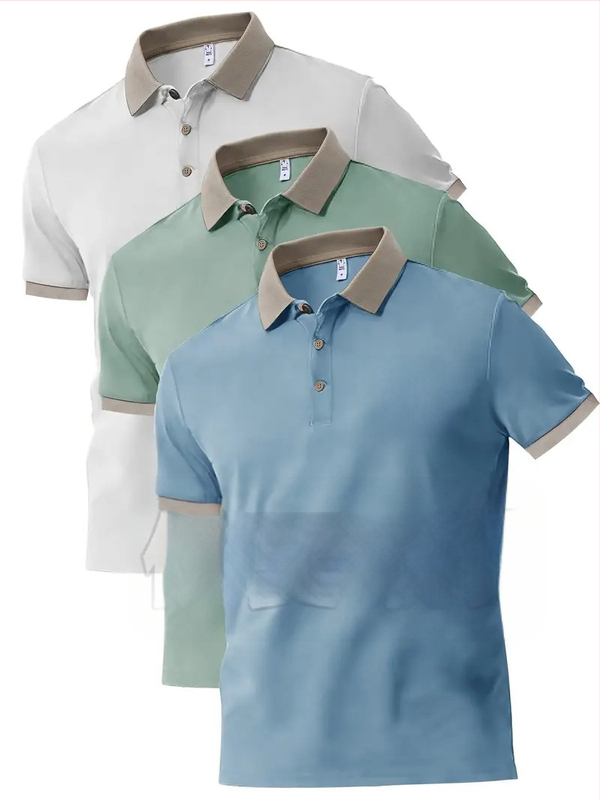 Polo tričko s vlastným tlačeným logom, grafika, krátke rukávy, golier; 96% polyester v zmesi