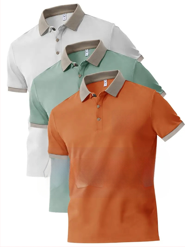 Polo tričko s vlastným tlačeným logom, grafika, krátke rukávy, golier; 96% polyester v zmesi