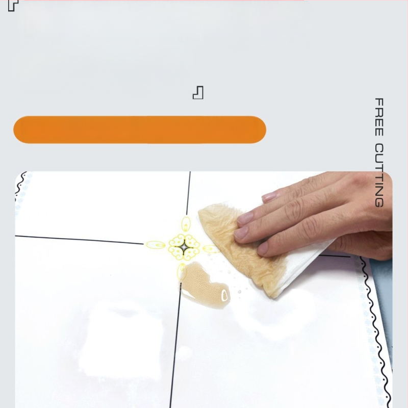 Samo­lepiaca stropná tapeta s geometrickým vzorom, vodotesná a odolná voči škvrnám, hrúbka 2,5 mm
