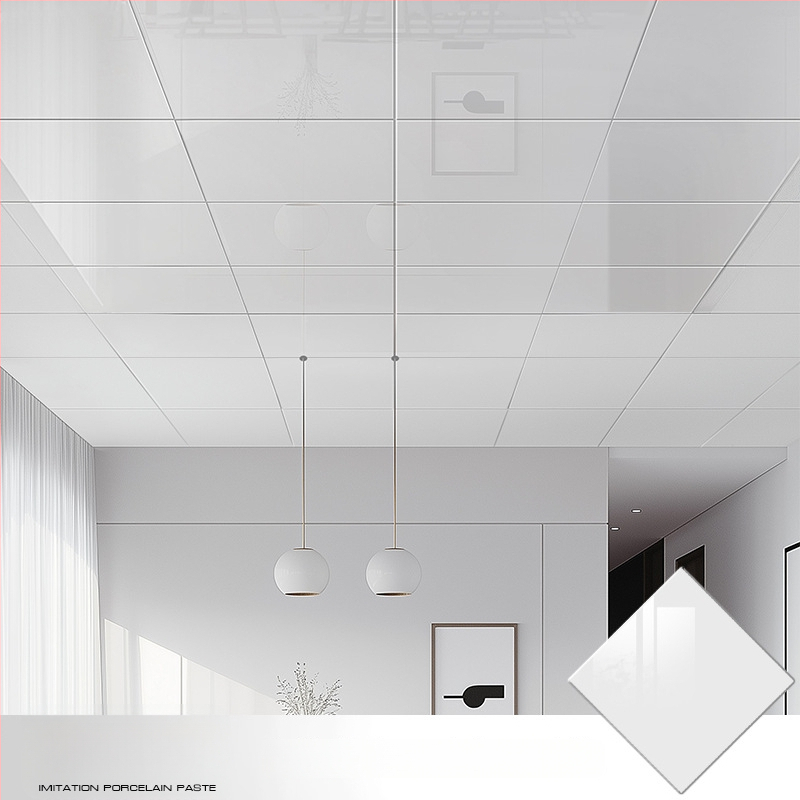 Samo­lepiaca stropná tapeta s geometrickým vzorom, vodotesná a odolná voči škvrnám, hrúbka 2,5 mm