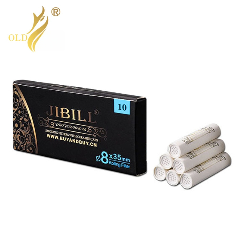 Ekologický filter na cigarety | Materiál: aktívny uhlík/papier/plast alebo keramika; Štýl: moderná jednoduchosť; Balenie: 100 ks; Bez loga