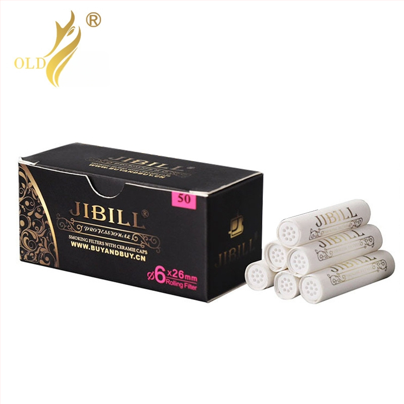 Ekologický filter na cigarety | Materiál: aktívny uhlík/papier/plast alebo keramika; Štýl: moderná jednoduchosť; Balenie: 100 ks; Bez loga