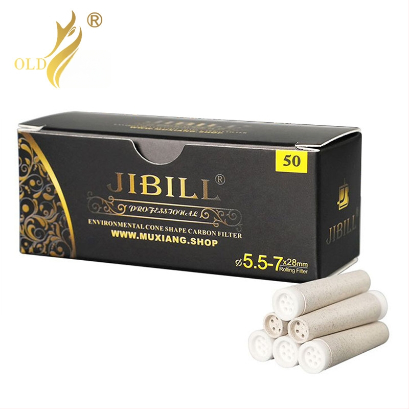 Ekologický filter na cigarety | Materiál: aktívny uhlík/papier/plast alebo keramika; Štýl: moderná jednoduchosť; Balenie: 100 ks; Bez loga