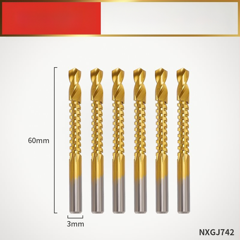 Enjoy zubový drážkovací vrták pre elektrickú vŕtačku – viacfunkčné vrtanie na vytváranie drážok a otvorov v dreve